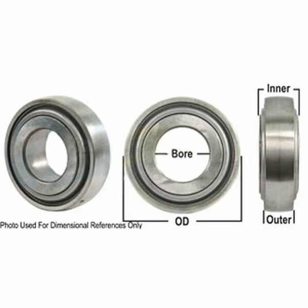 Disc Bearing Spherical, Round Bore, PreLube, Aftermarket, Mfr#: A-W208PPB7-I-AI